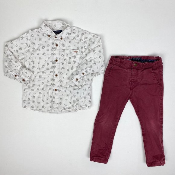 Mayoral Other - Mayoral Boys Shirt & Pants Set 2T